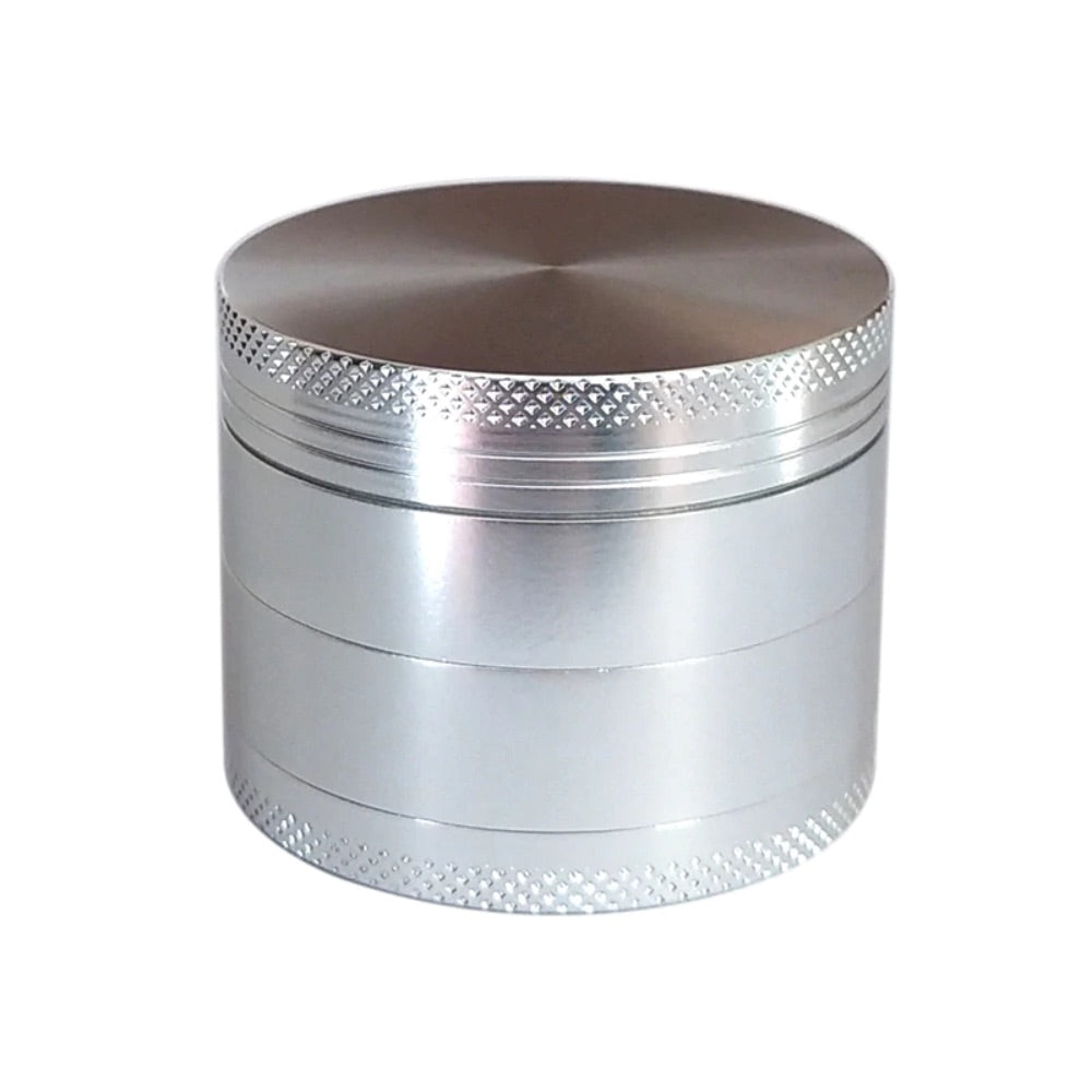 Aluminum Herb Grinder with Pollen Screen and Magnetic Lid | 50mm