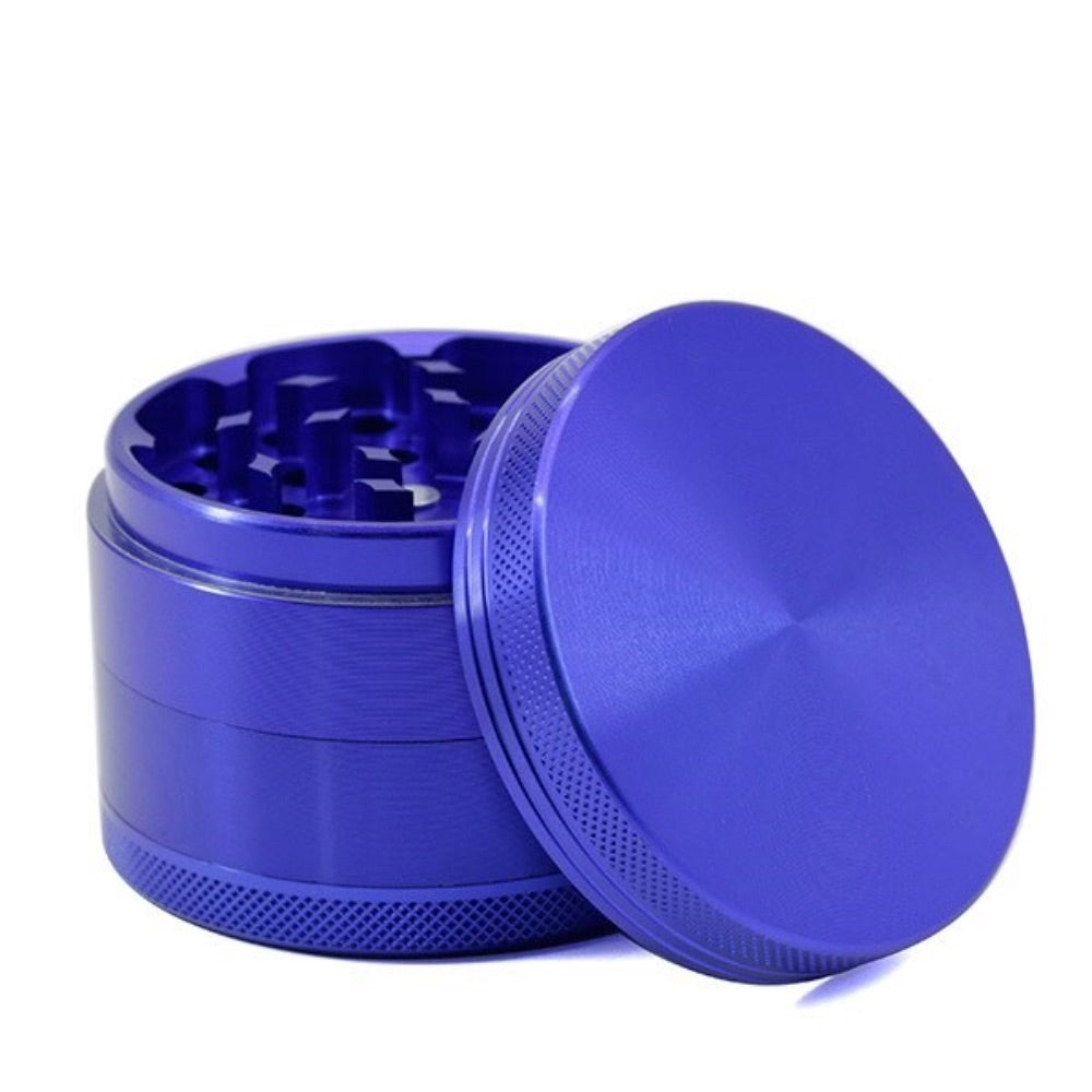 Aluminum Herb Grinder with Pollen Screen and Magnetic Lid | 63mm