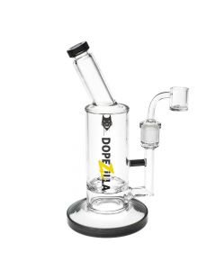 Dopezilla Glass Lycan Dab Rig | 9 Inches | Black | side view 1