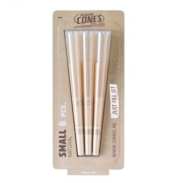 Cones Natural Small 1 1/4 Blister Pre-Rolled Cones