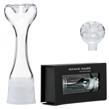 Grace Glass - Slitted Dome Top Quartz Nail for Oils and Concentrates - Female joint - 18.8mm