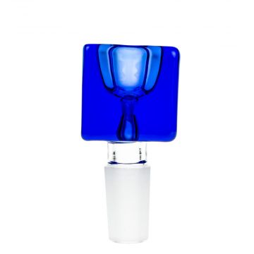 Square Shaped Glass Herb Bowl | 18.8mm | Blue