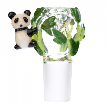 Empire Glassworks Panda Cub Bowl | 14.5mm