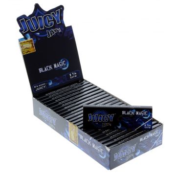 Juicy Jay's Black Magic 1 1/4 Rolling Papers - Box of 24 Packs