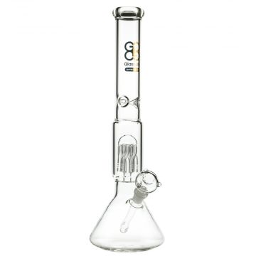 Glasscity Limited Edition Beaker Ice Bong with Twisted Tree Perc | side view 1